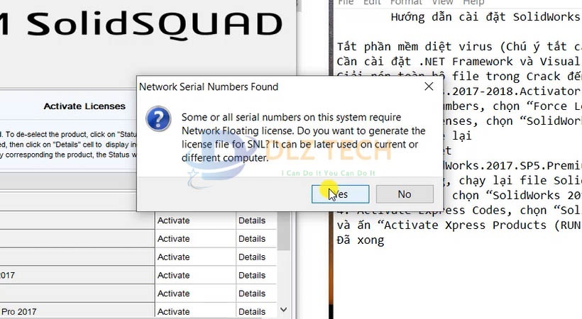 Hướng dẫn cài đặt phần mềm Solidworks 2017