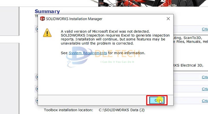 Hướng dẫn cài đặt phần mềm Solidworks 2018