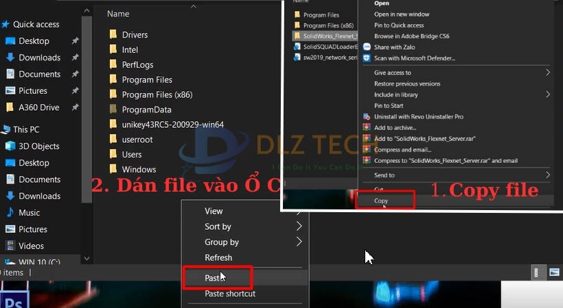 Hướng dẫn cài Solidworks 2019