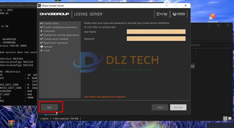 Cài Vray for Sketchup 2017