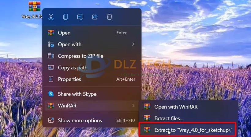 Cài vray for sketchup 2018
