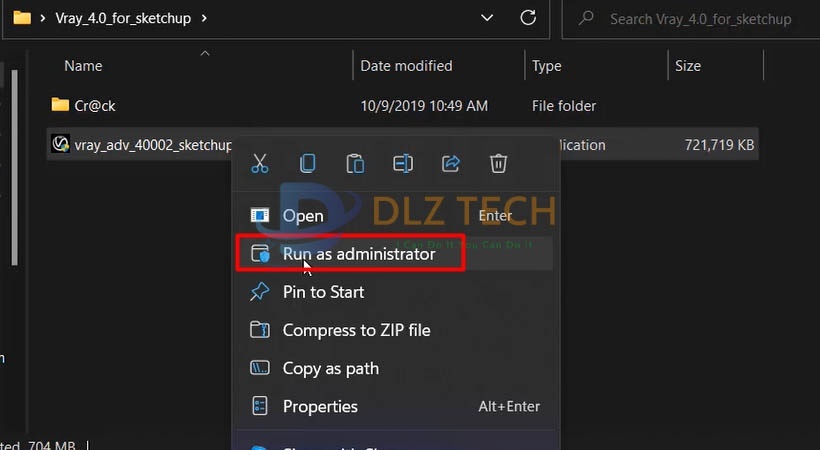 Cài vray for sketchup 2019