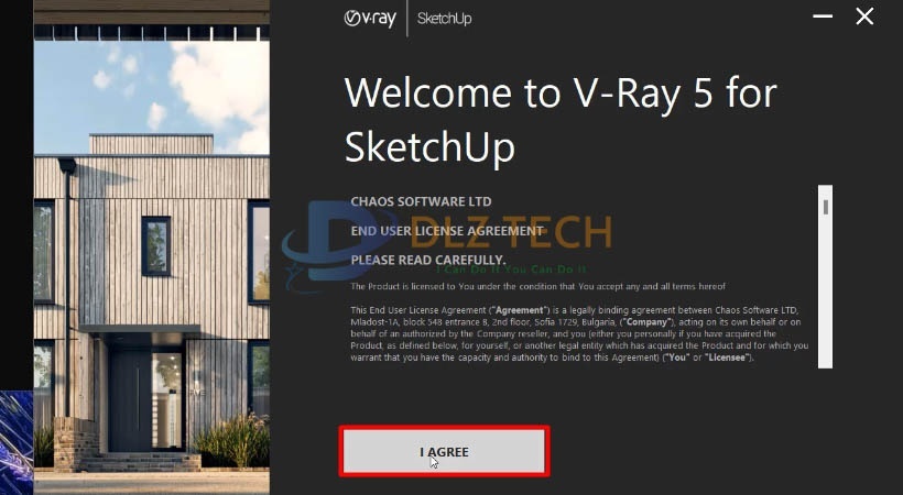 Cài Vray for Sketchup 2020