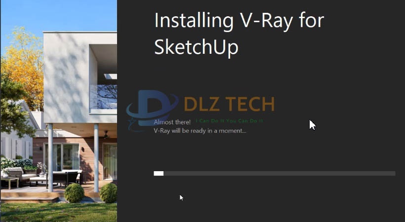 Cài vray for sketchup 2021