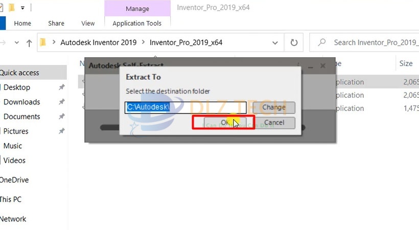 Tiến hành chọn OK.