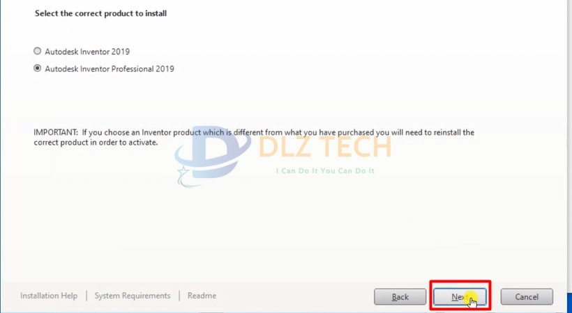 Tiếp tục chọn Next.