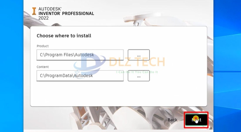 Tiếp tục chọn Next.