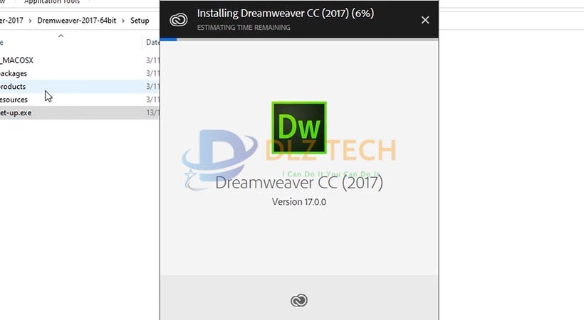 Cài Dreamweaver 2017