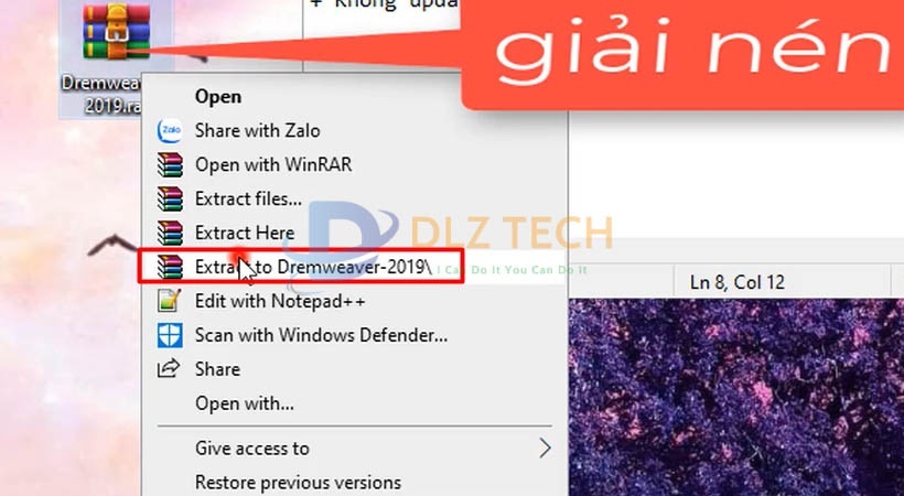 Cài Dreamweaver 2019