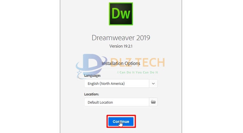 Cài Dreamweaver 2019