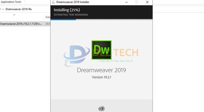 Cài Dreamweaver 2019