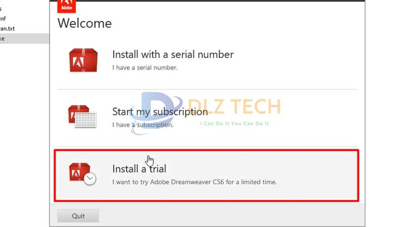 Cài Dreamweaver CS6
