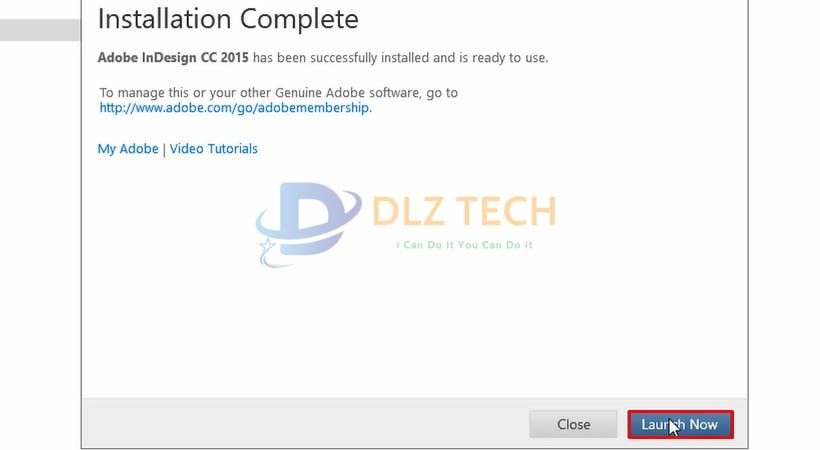 Cài InDesign 2015.