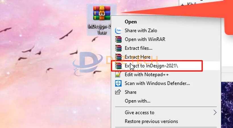 Cài InDesign 2021