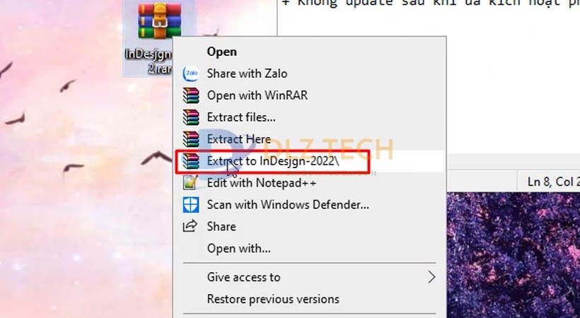 Cài InDesign 2022