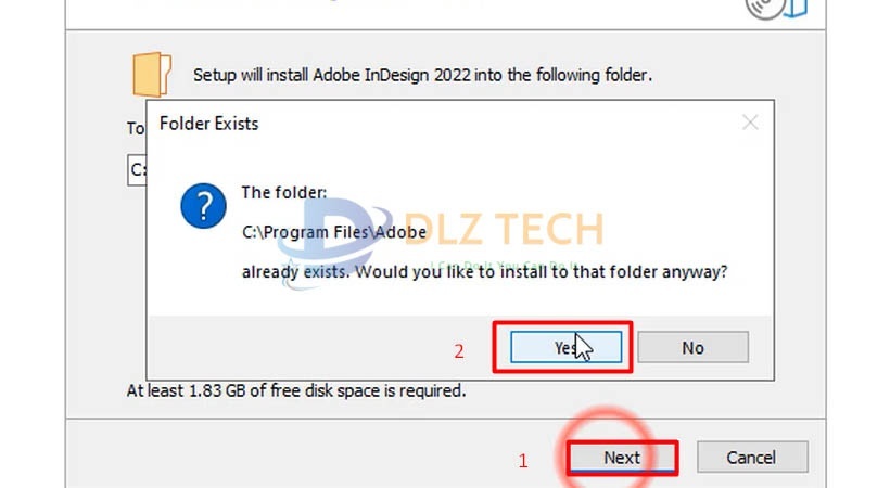 Cài InDesign 2022