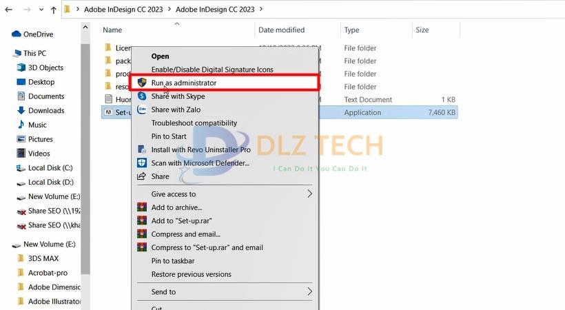 Cài InDesign 2023