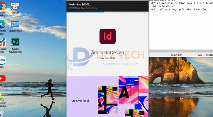 Cài InDesign 2023
