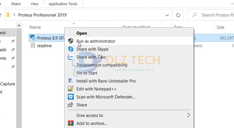Khởi chạy file như hình.