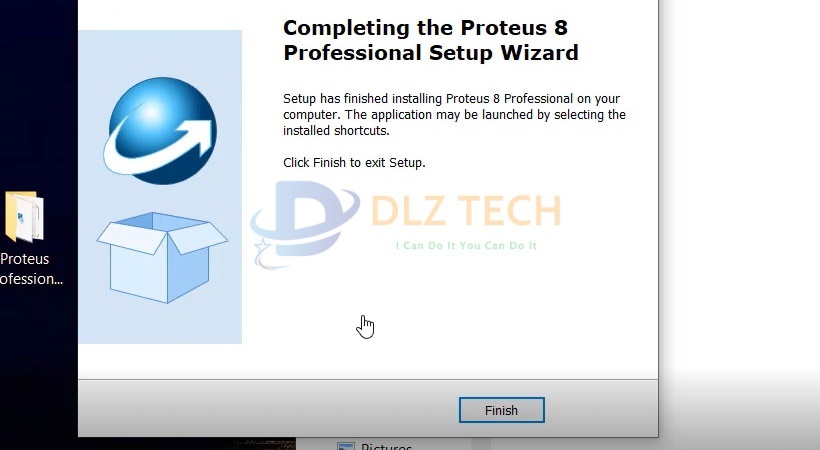 Tiến hành chọn Next. Hoàn thành cài Proteus Professional 2019.