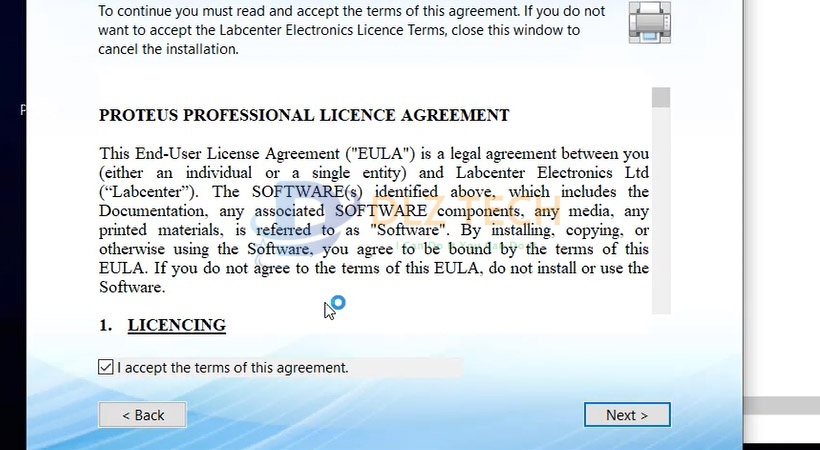 Chọn Accept sau đó chọn Next.