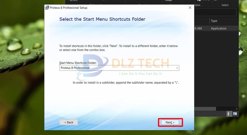 Tiếp tục chọn Next để cài Proteus Professional 8.8.
