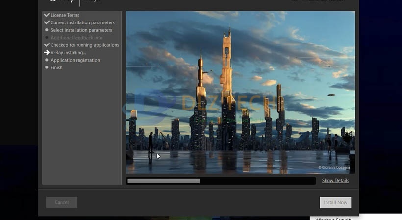 cài Vray for Maya 2017
