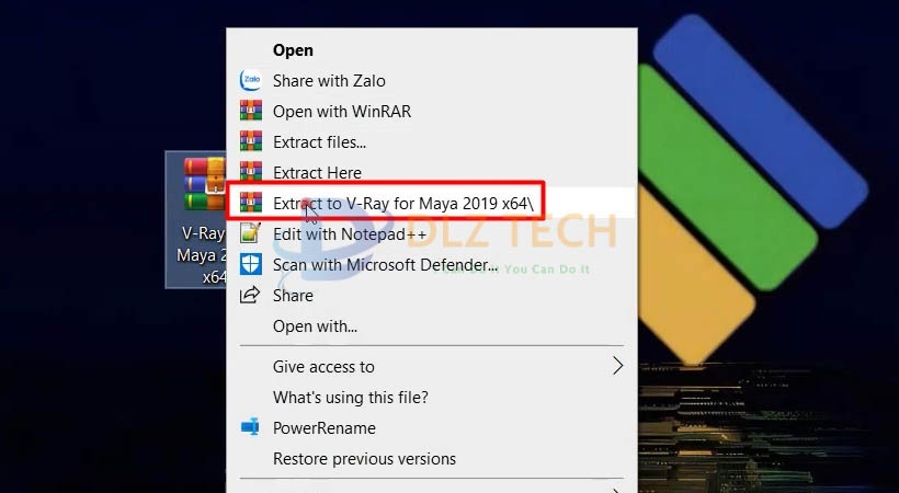 cài Vray for Maya 2019