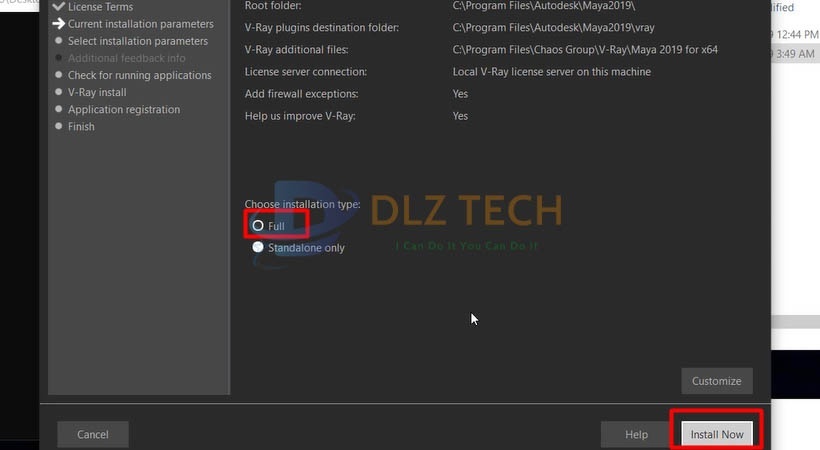 cài Vray for Maya 2019