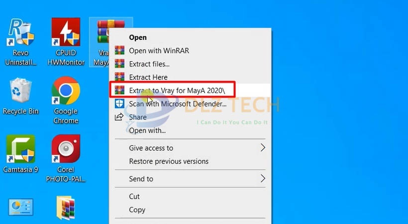 cài Vray for Maya 2020