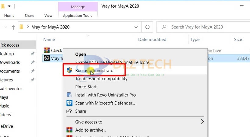 cài Vray for Maya 2020