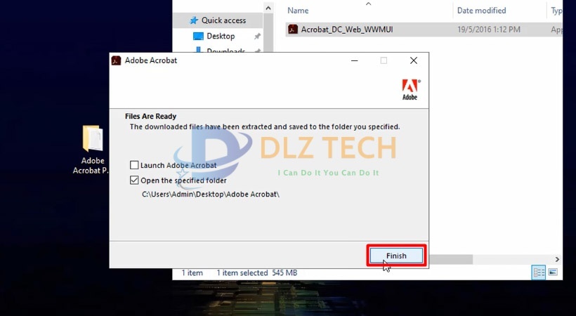 Cài Adobe Acrobat 2015