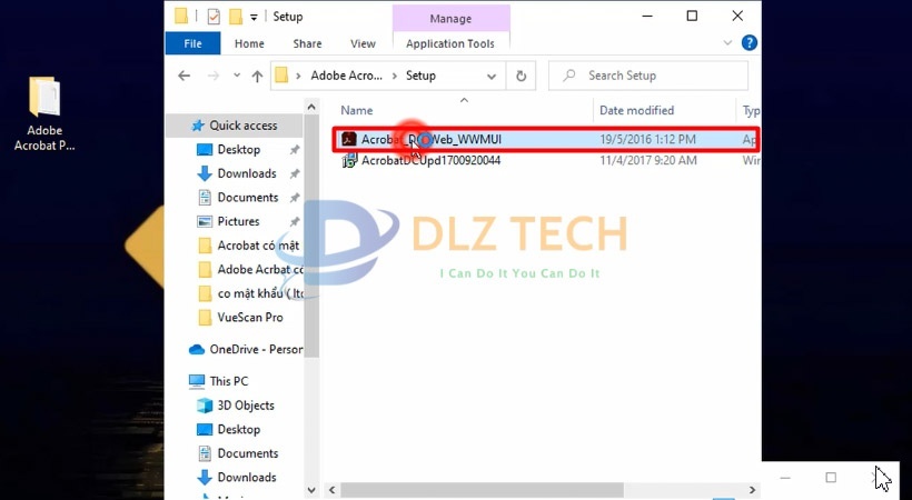 Cài Adobe Acrobat 2017