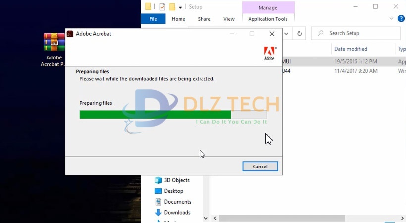 Cài Adobe Acrobat 2017