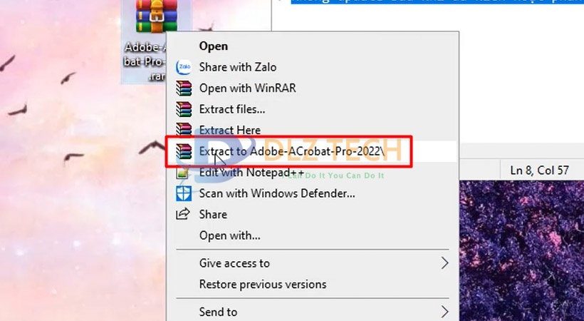 Cài Adobe Acrobat 2022