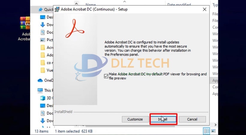Cài Adobe Acrobat 2023