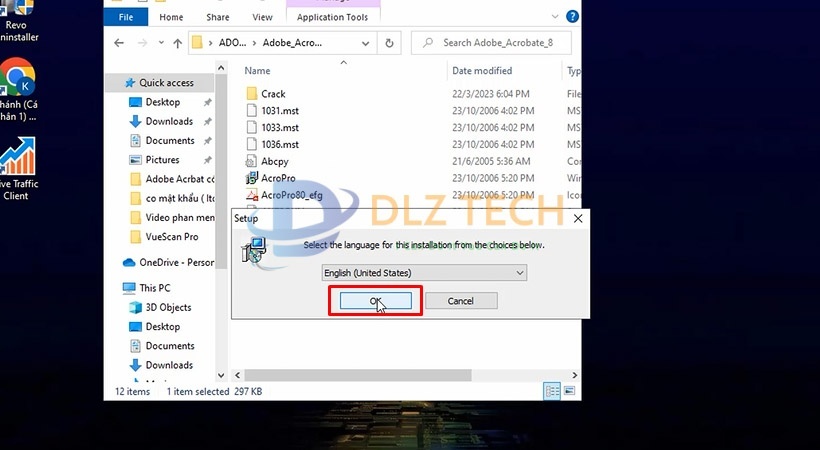Cài Adobe Acrobat 8