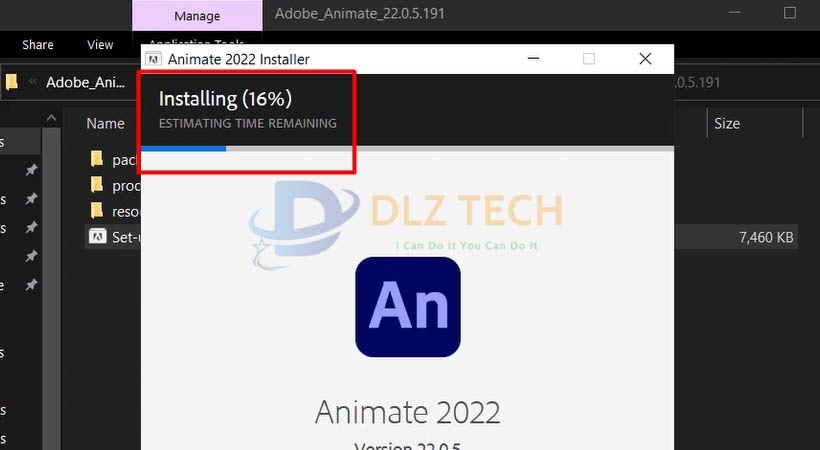 cài adobe Animate 2022