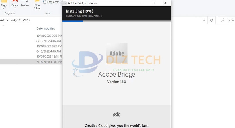 Đợi phần mềm được cài đặt.