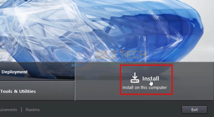 Chọn Install