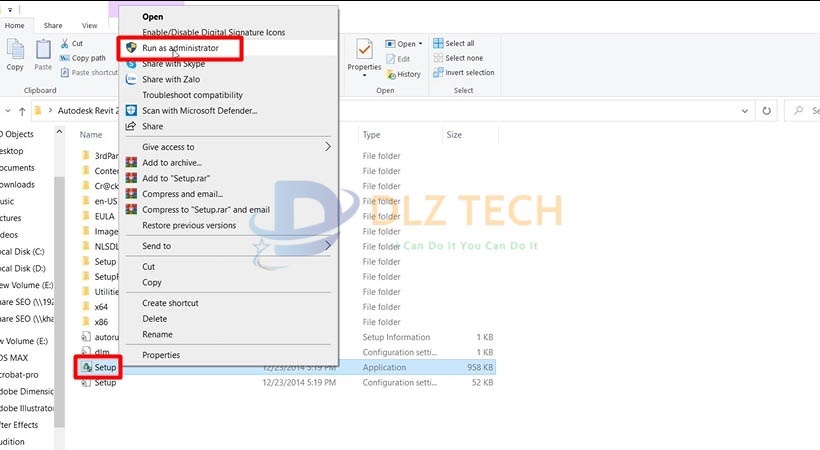 cài Autodesk Revit 2015