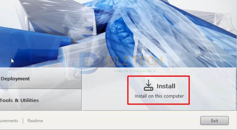 Tiến hành chạy Install