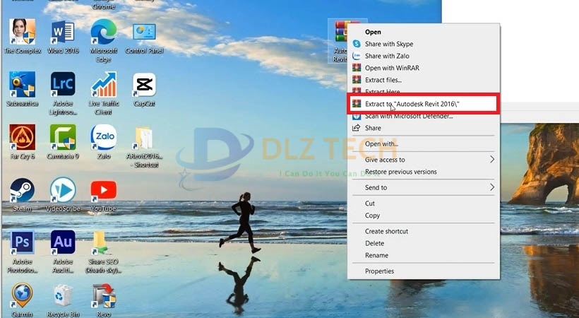cài Autodesk Revit 2016