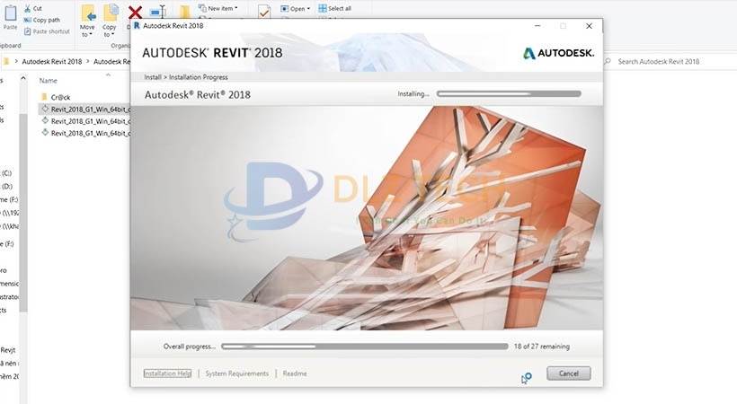 cài Autodesk Revit 2018