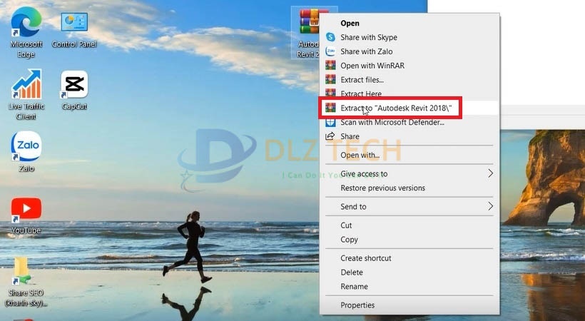 cài Autodesk Revit 2018