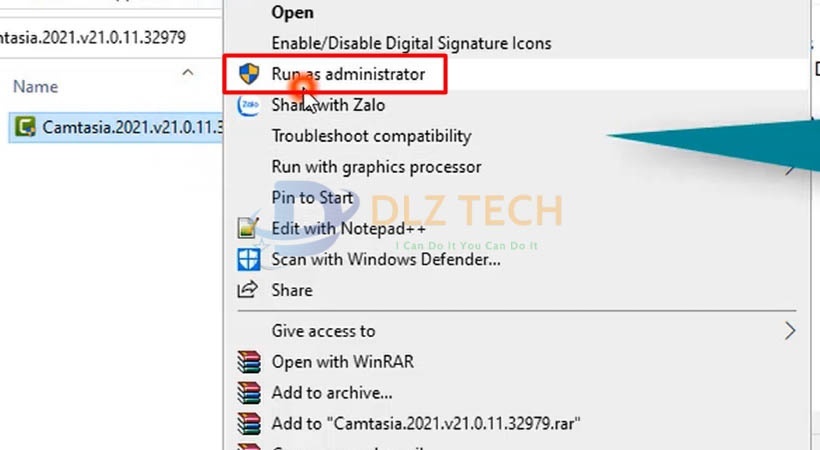 cài Camtasia 2021