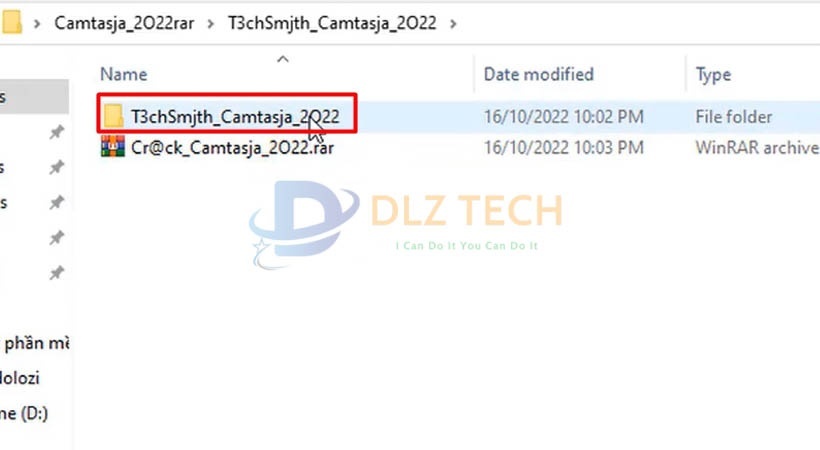 Mở file cài đặt