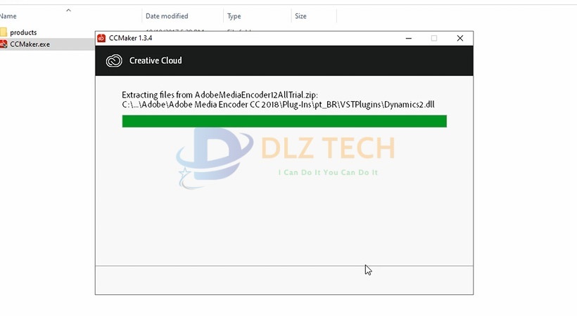 Đợi phần mềm được cài đặt.