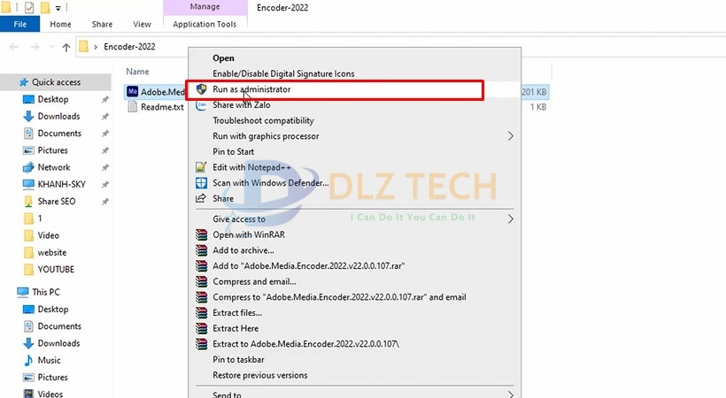 Khởi chạy file như hình.