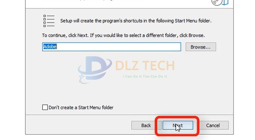 Tiến hành chọn Next.